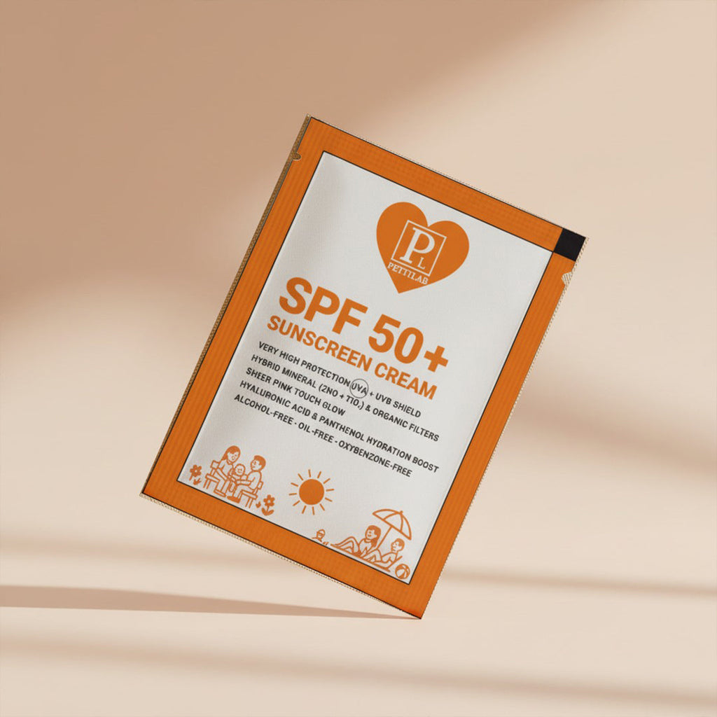 PetitLab Travel Set 40'lı Şase SPF50+ Güneş Kremi *Organizatör Çanta Hediyeli