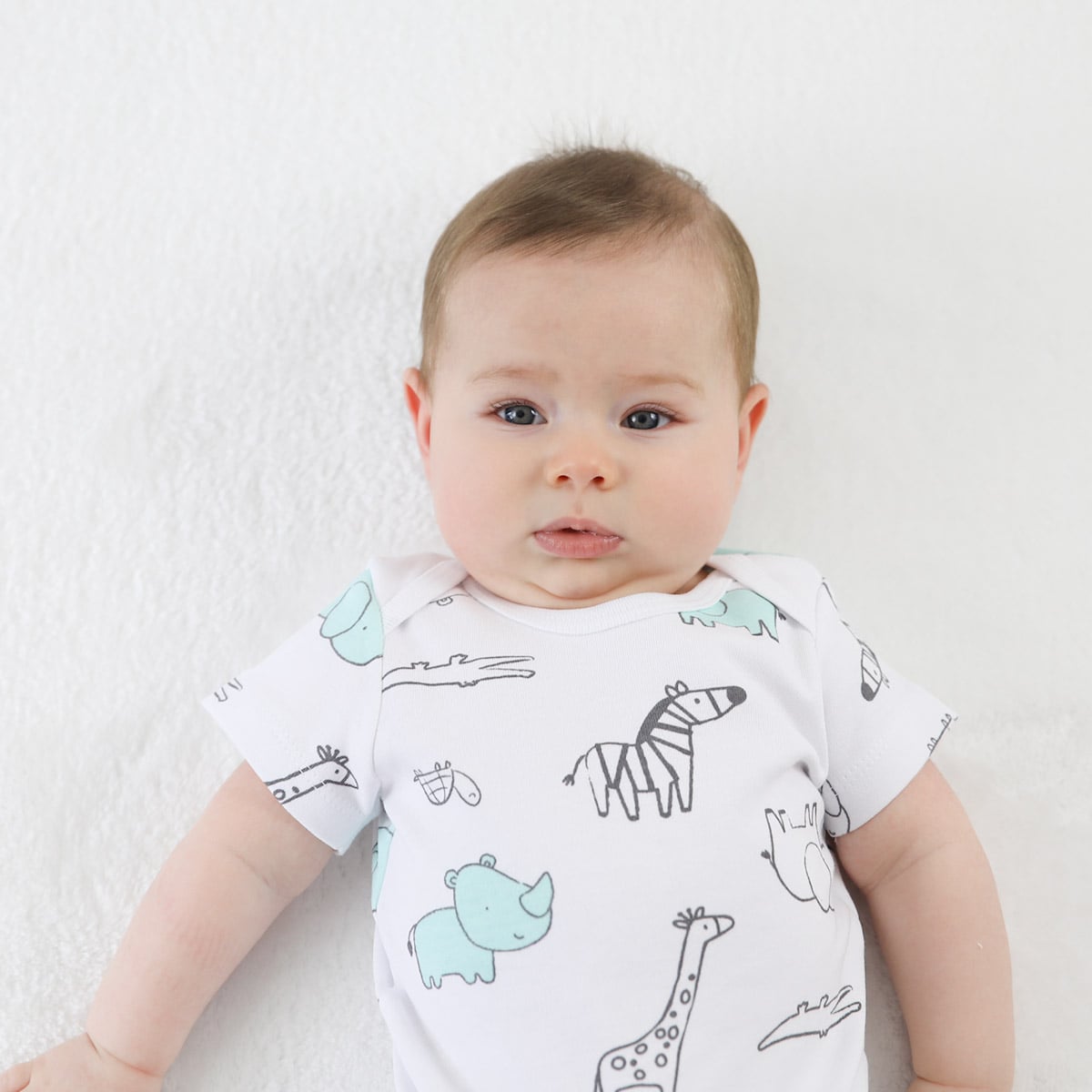 Owli Bebek Body Kısa Kol Zoo Zoo