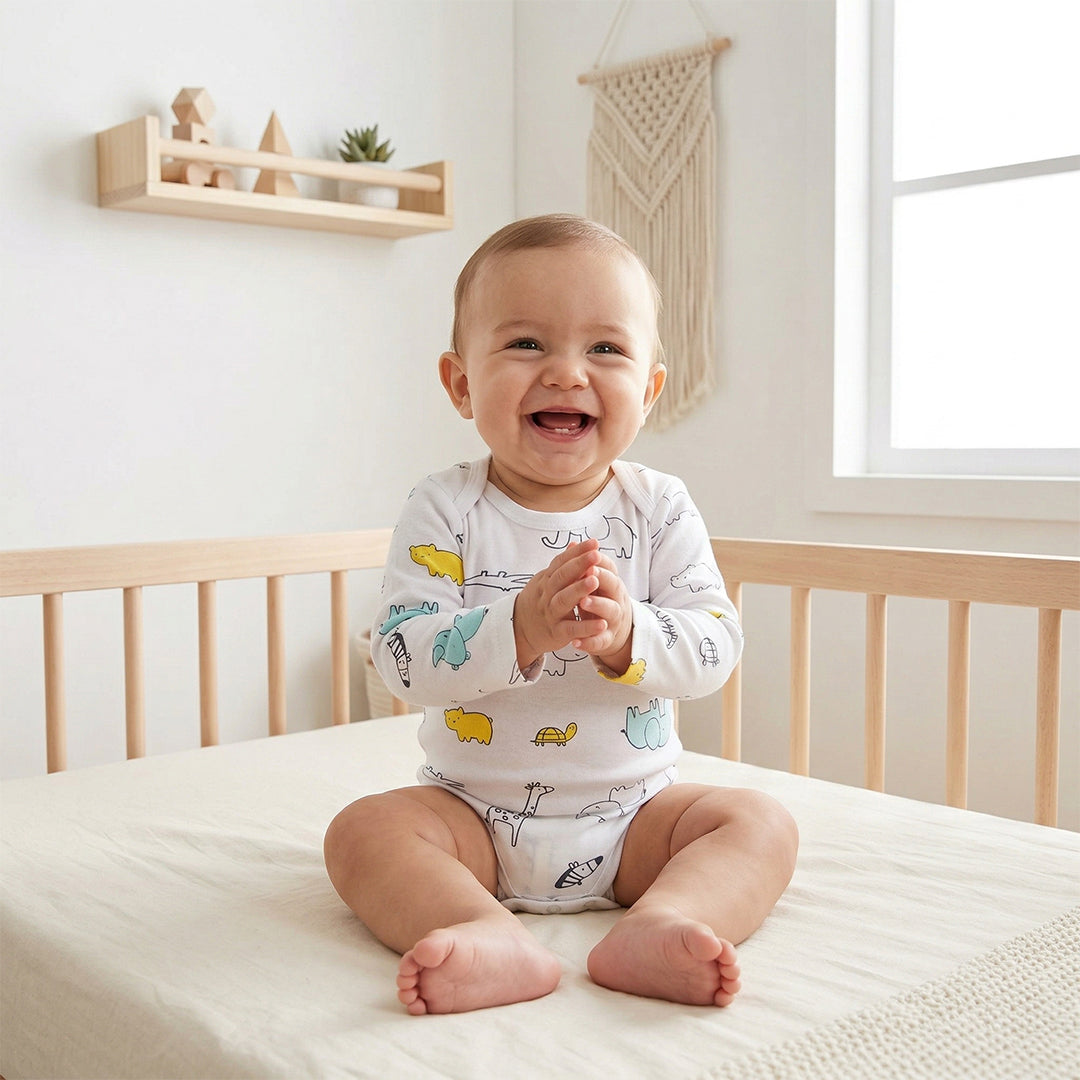 Owli Bebek Body Uzun Kol Zoo