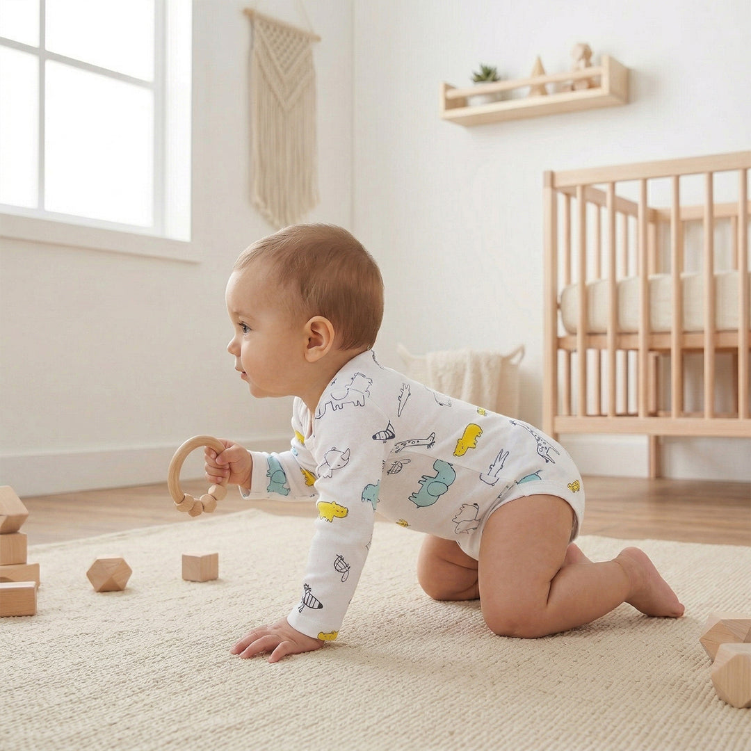 Owli Bebek Body Uzun Kol Zoo