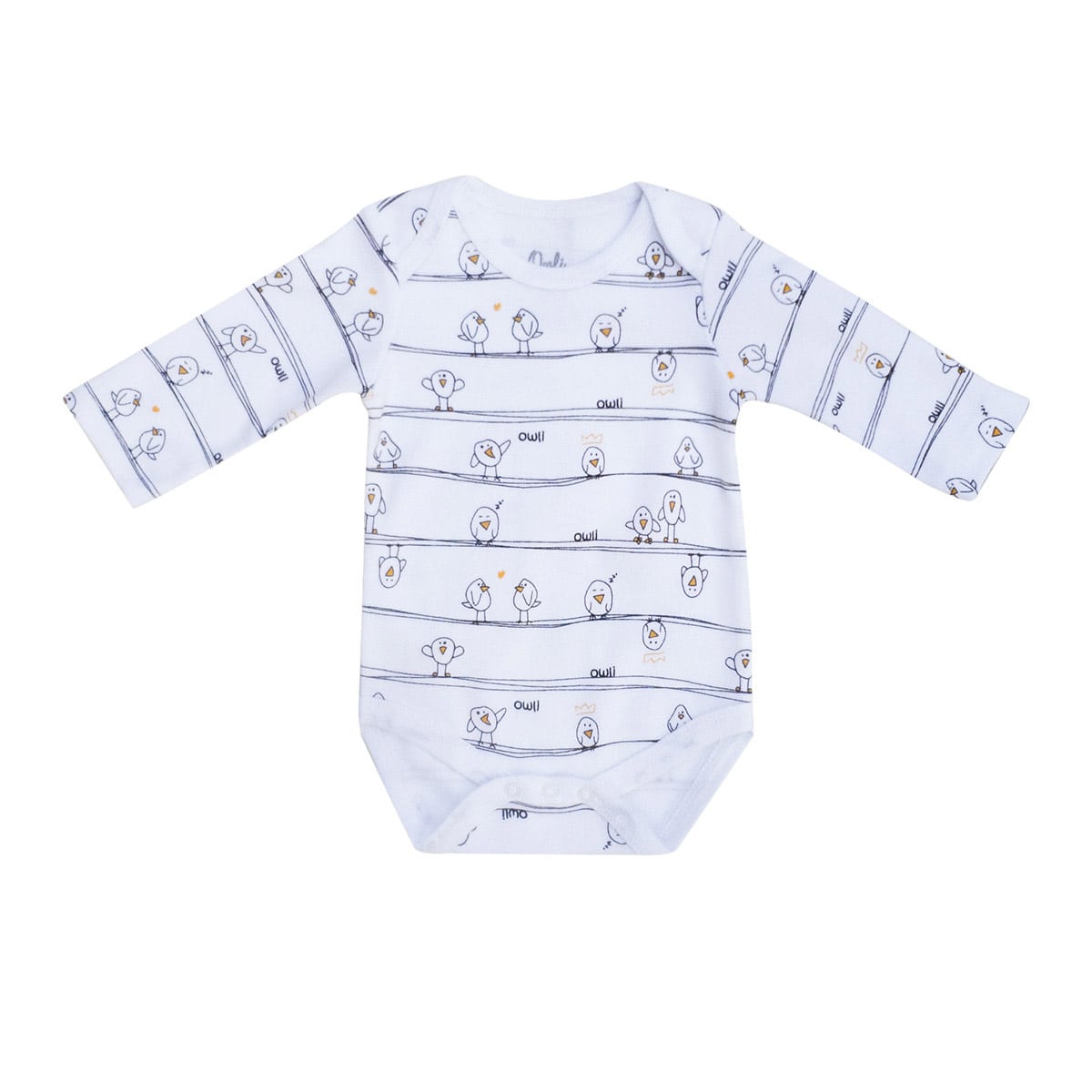 Owli Bebek Body Uzun Kol Early Birds