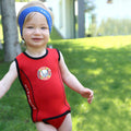 Owli SwimWarm Mayo Kırmızı-Siyah