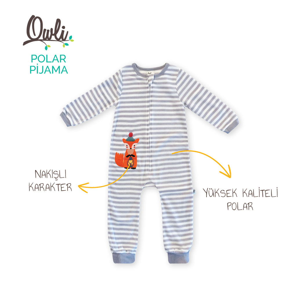 Owli Kids Polar Pijama Fox