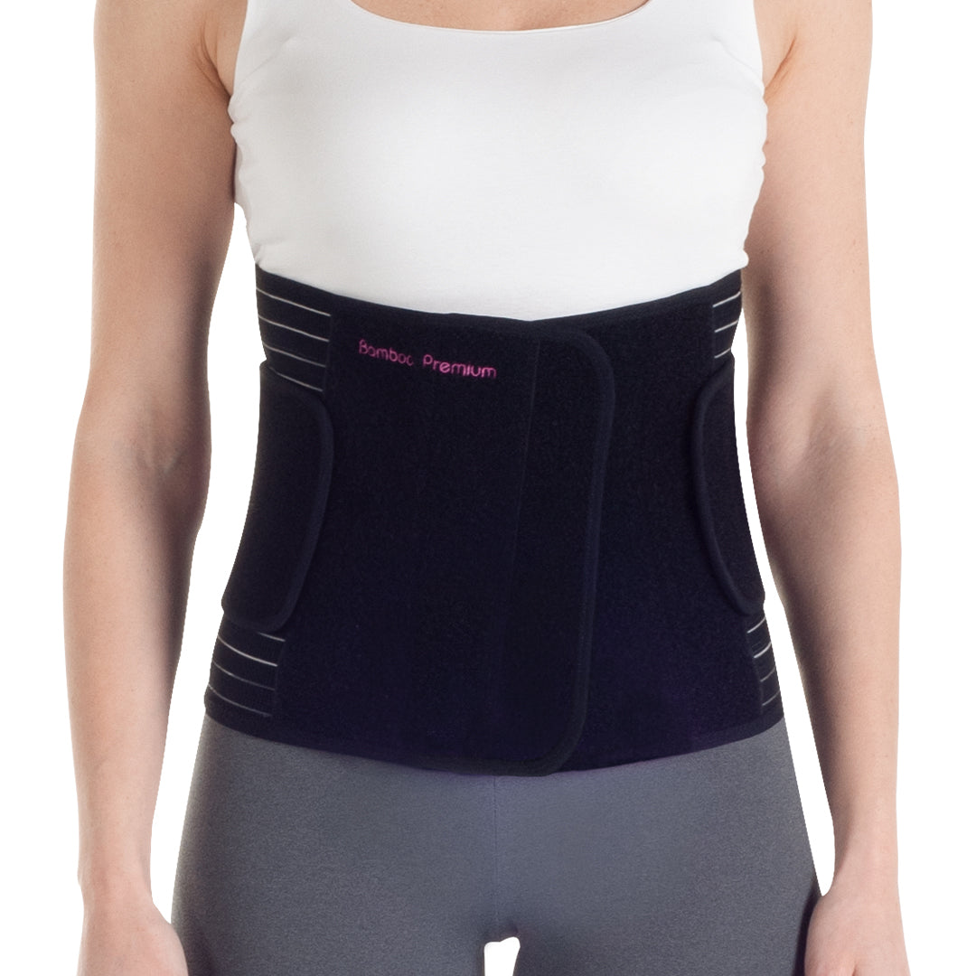 Owli Bamboo Premium Doğum Sonrası Korse Siyah