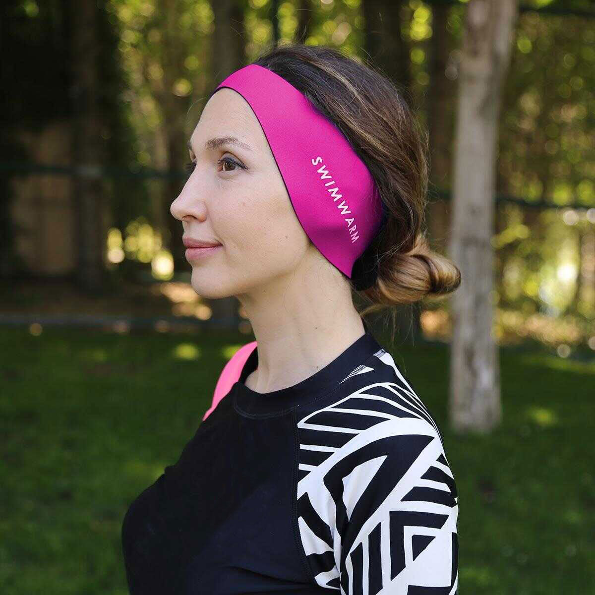 Owli SwimWarm Kulak Koruyucu Pembe