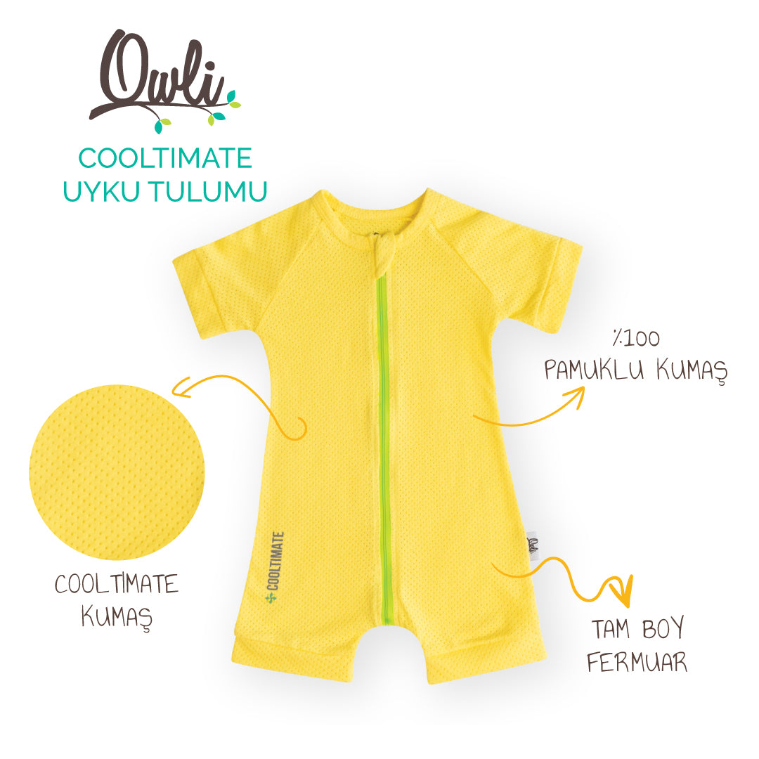 Owli Cooltimate Uyku Tulumu Sarı