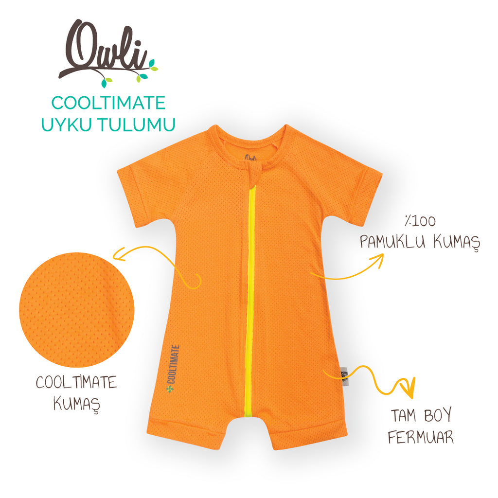 Owli Cooltimate Uyku Tulumu Turuncu