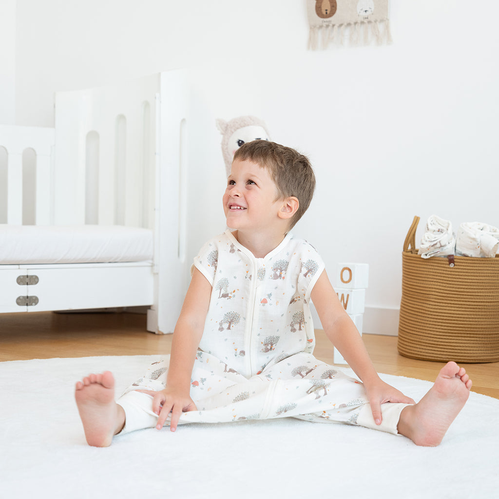 Owli LoveLayers 2 Kat Müslin Ayaklı Uyku Tulumu