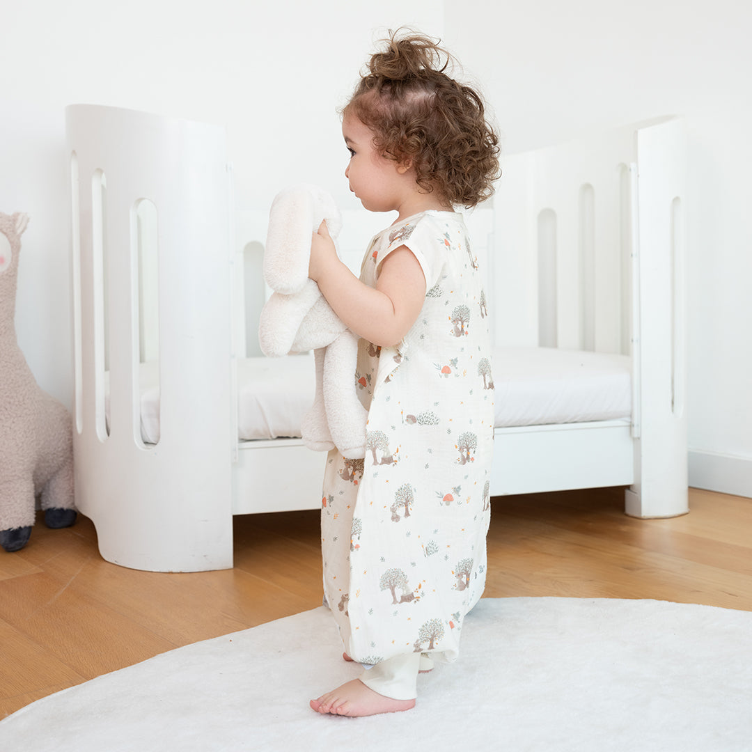 Owli LoveLayers 2 Kat Müslin Ayaklı Uyku Tulumu