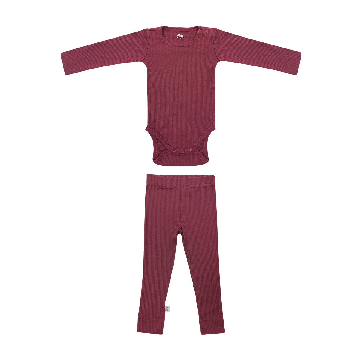 Owli CozyBlend Modal Bebek Takım Bordo