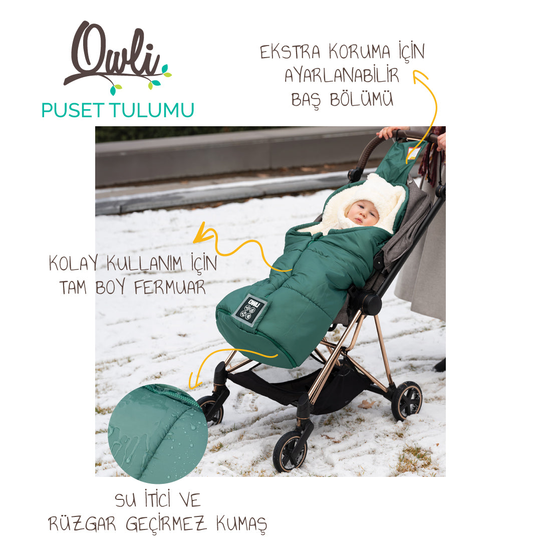 Owli Puset Tulumu Pine Green