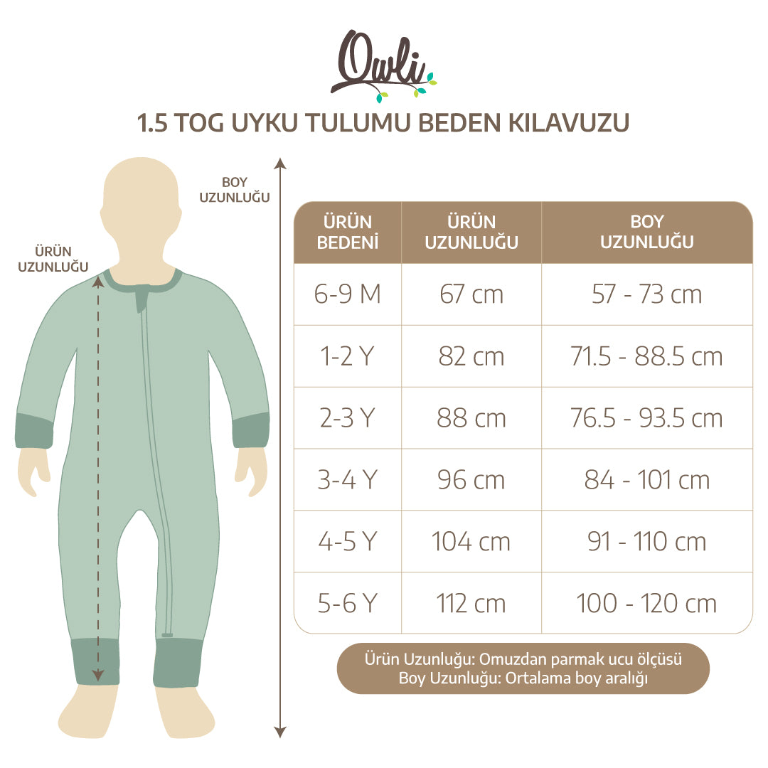 Owli Uyku Gurusu 1.5 Tog Garden