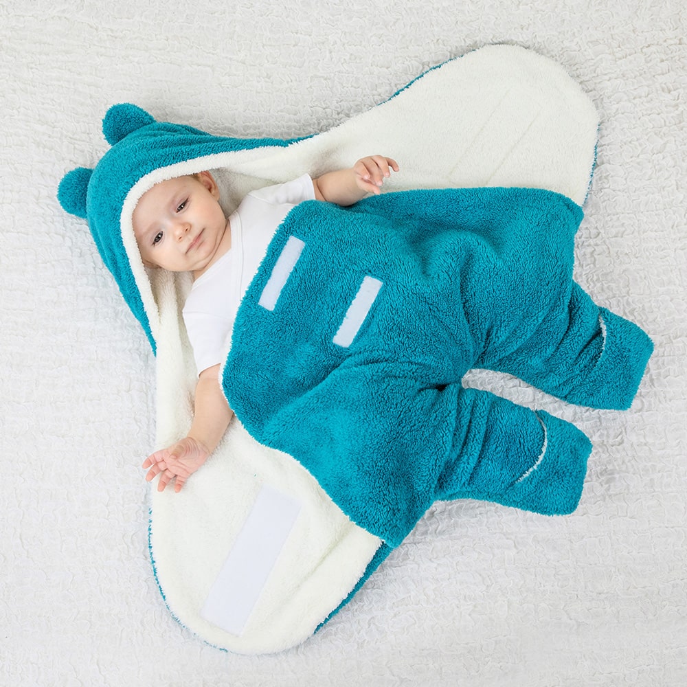 Owli Dış Kundak 0-6 Ay Turkuaz