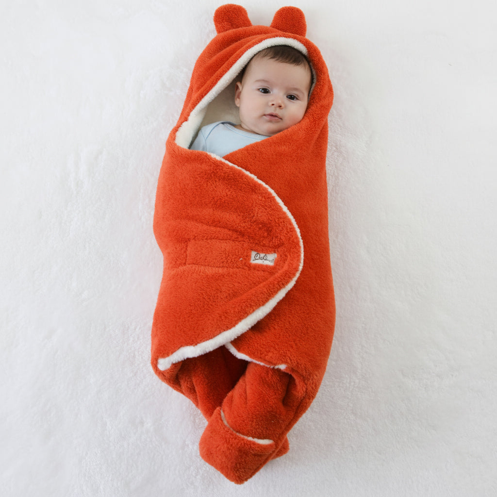 Owli Dış Kundak 0-6 Ay Turuncu