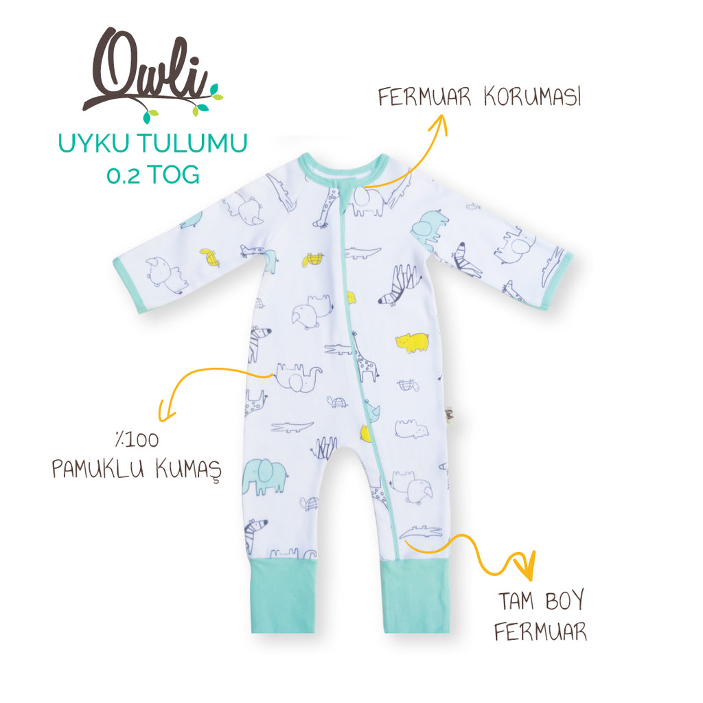Owli Uyku Tulumu 0.2 TOG Zoo Zoo