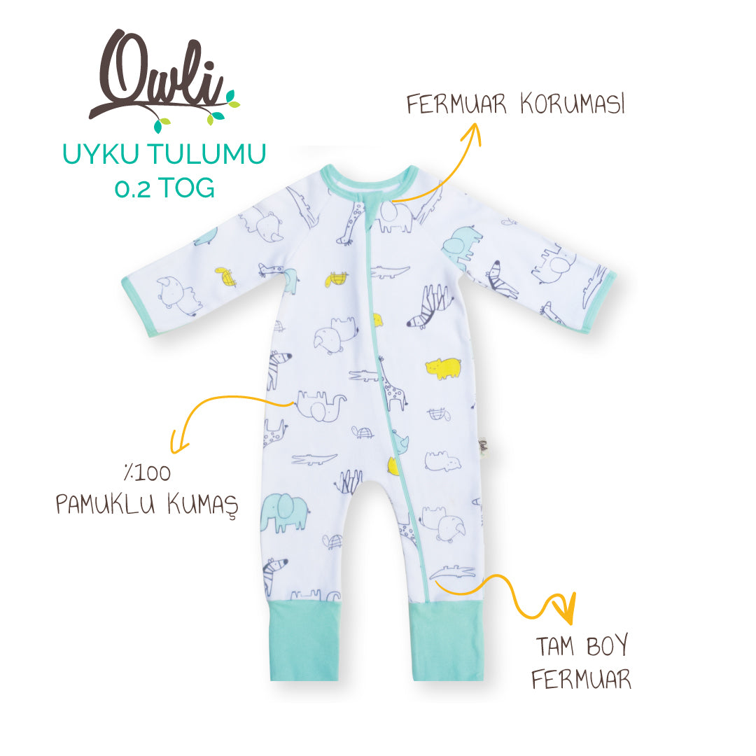 Owli Uyku Tulumu 0.2 TOG Zoo Zoo