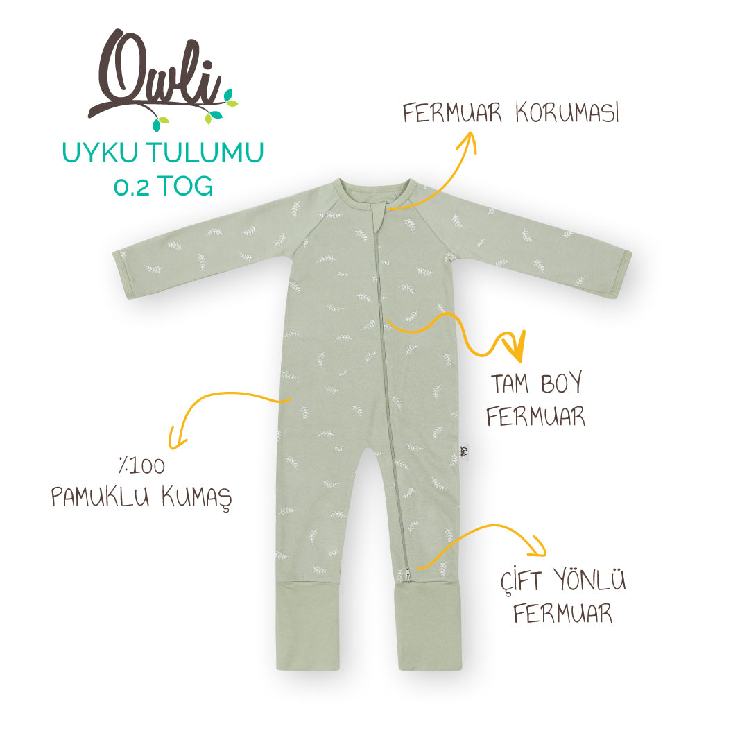 Owli Uyku Tulumu 0.2 TOG Leaves