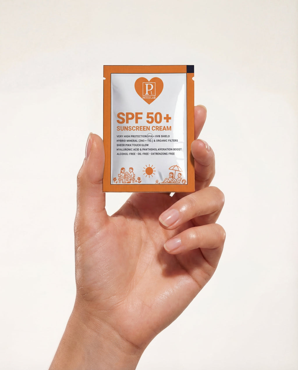 PetitLab Travel Set 40'lı Şase SPF50+ Güneş Kremi *Organizatör Çanta Hediyeli