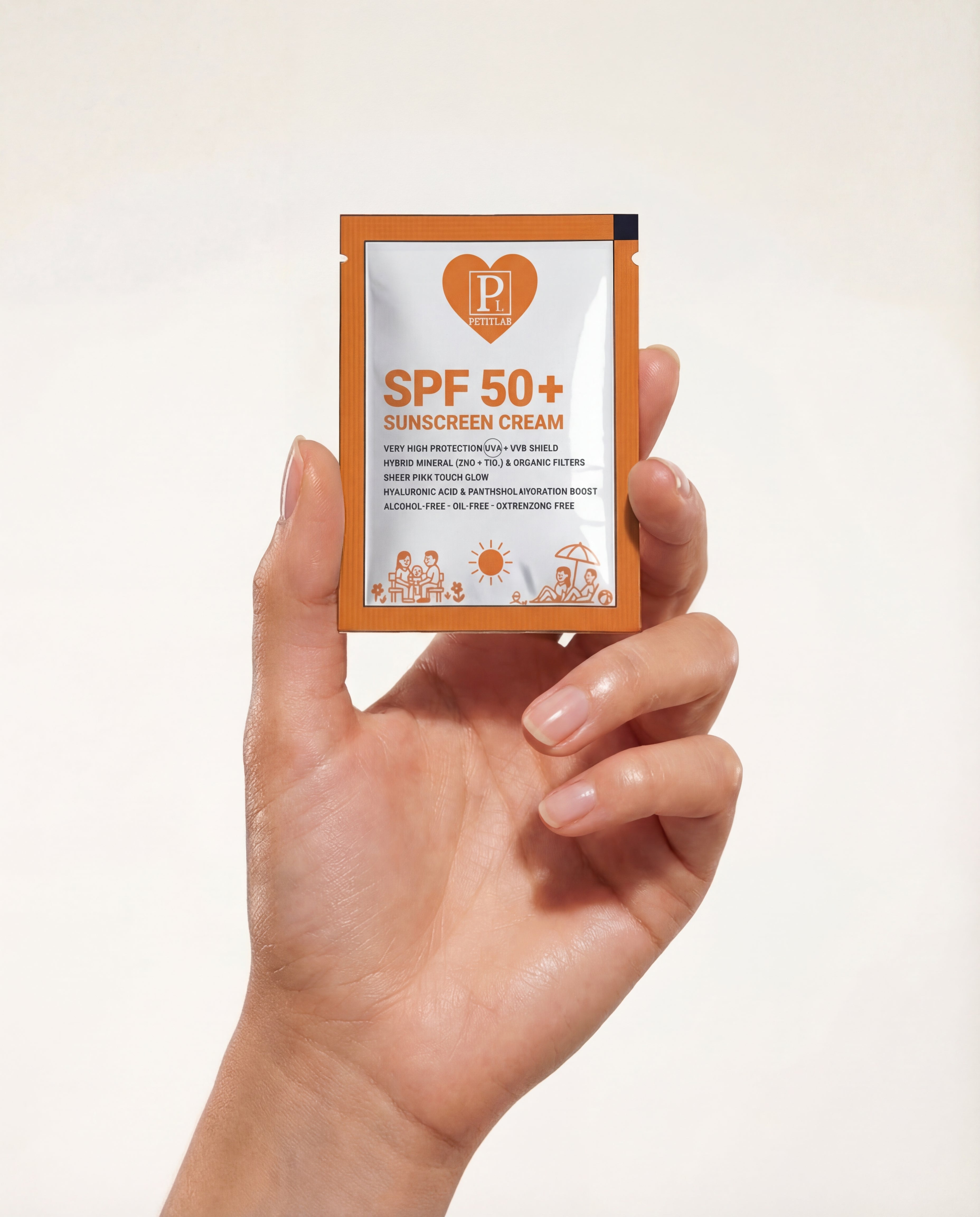 PetitLab Travel Set 40'lı Şase SPF50+ Güneş Kremi *Organizatör Çanta Hediyeli